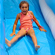 super fun happy slide